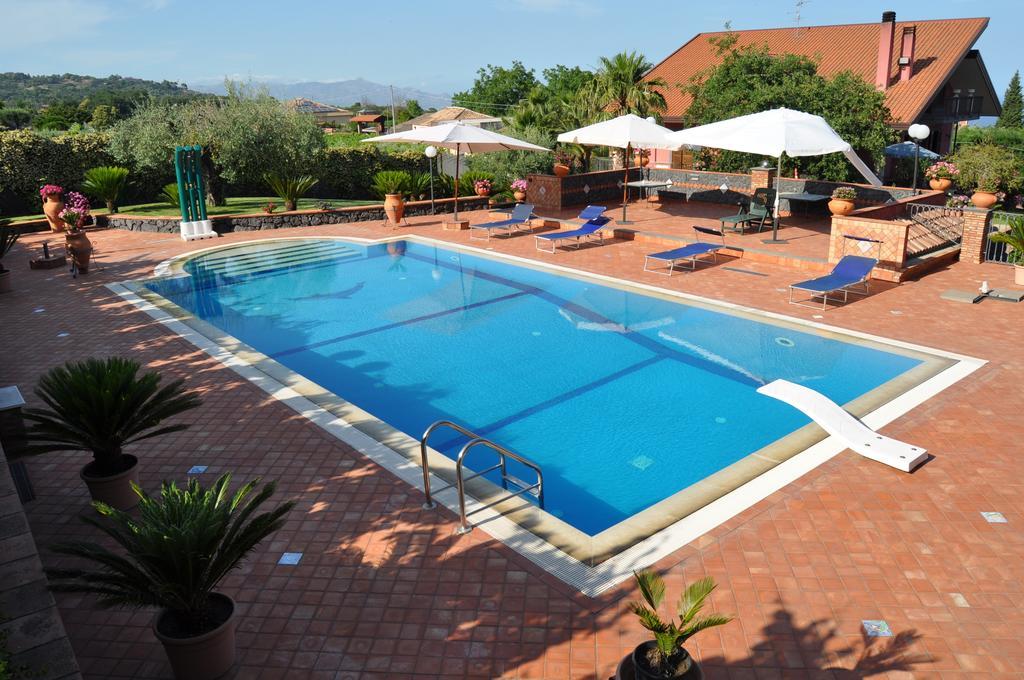 Villa Esclusiva Con Piscina Privata E Vista Etna Дзаферана Етнеа Стая снимка